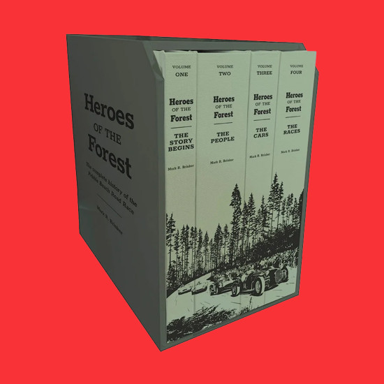Heroes of the Forest: The Complete History of the Pebble Beach Road Race PREORDER Heroes of the Forest: The Complete History of the Pebble Beach Road Race PREORDER