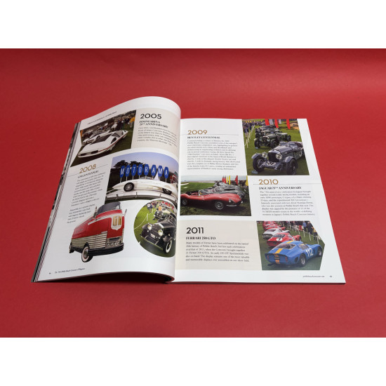 2026 Pebble Beach Concours d'Elegance - 75th Celebration Official Programme 2026 Pebble Beach Concours d'Elegance - 75th Celebration Official Programme
