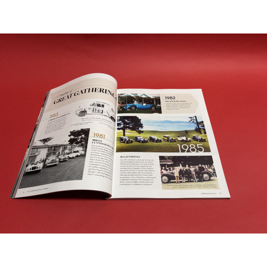 2026 Pebble Beach Concours d'Elegance - 75th Celebration Official Programme 2026 Pebble Beach Concours d'Elegance - 75th Celebration Official Programme