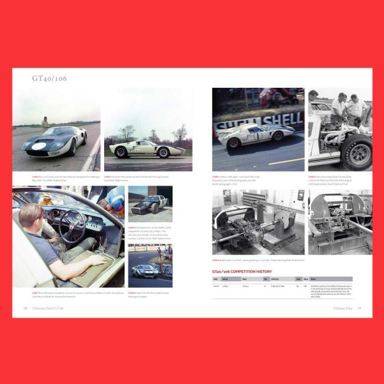 Ultimate Ford GT40 - The Definitive History (Volume 1) The Chassis Histories