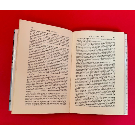 Split Seconds My Racing Years - Signed by Raymond Mays Split Seconds My Racing Years - Signed by Raymond Mays