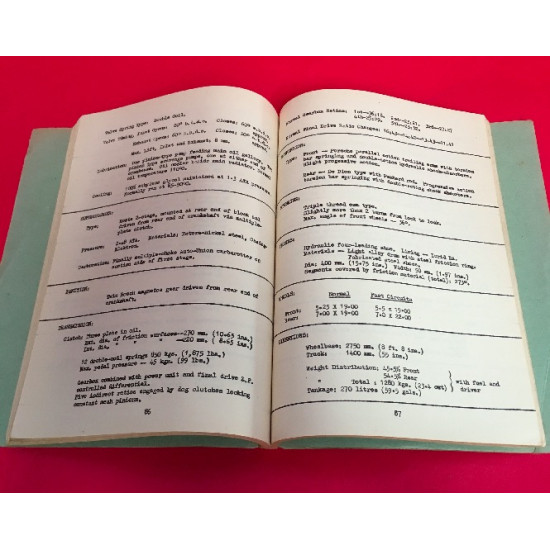 Investigation into the Development of German Grand Prix Racing Cars Between 1934 & 1939