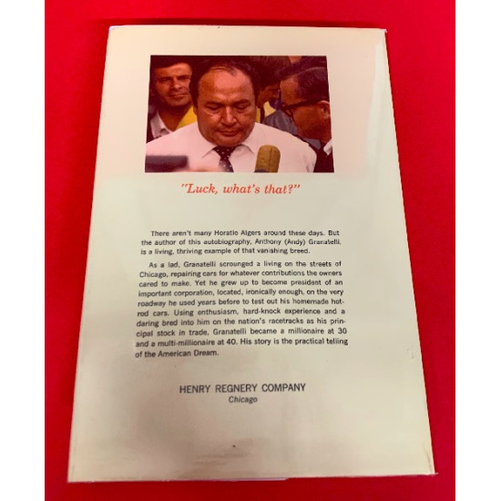 They Call Me Mister 500 - Signed by Anthony (Andy) Granatelli