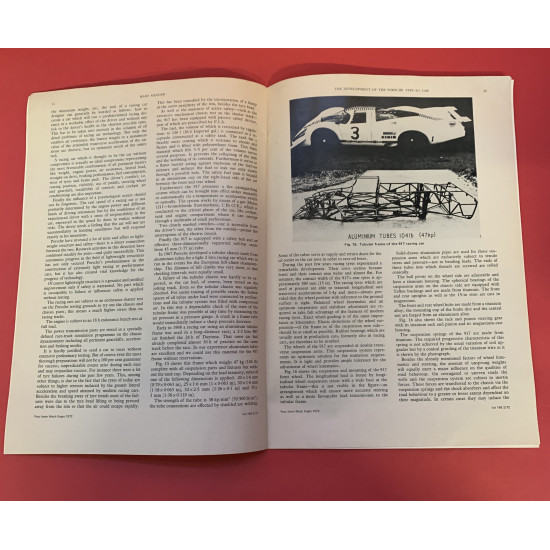 The Development of the Porsche Type 917 Car 