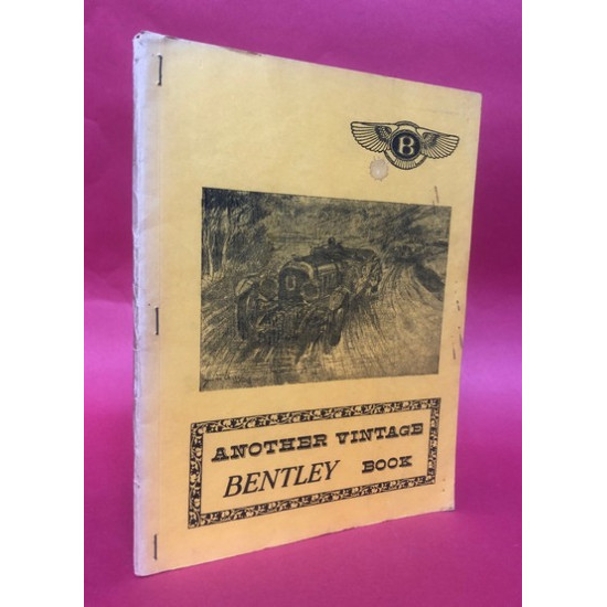 Another Vintage Bentley Book