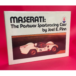 Maserati The Postwar Sportsracing Car - Signed by Joel E. Finn