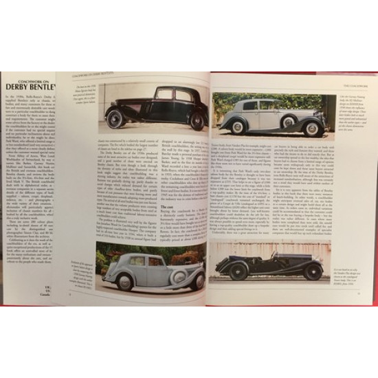 Coachwork On Derby Bentleys 3 1/2-litre,4 1/4-litre & Mark V 1933-1940