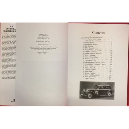 A-Z European Coachbuilders 1919-2000 A-Z European Coachbuilders 1919-2000