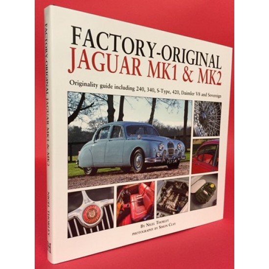 1 2 240 340 S-Type 420 Daimler V8 Buch book Jaguar Mk I & II Originality Guide 