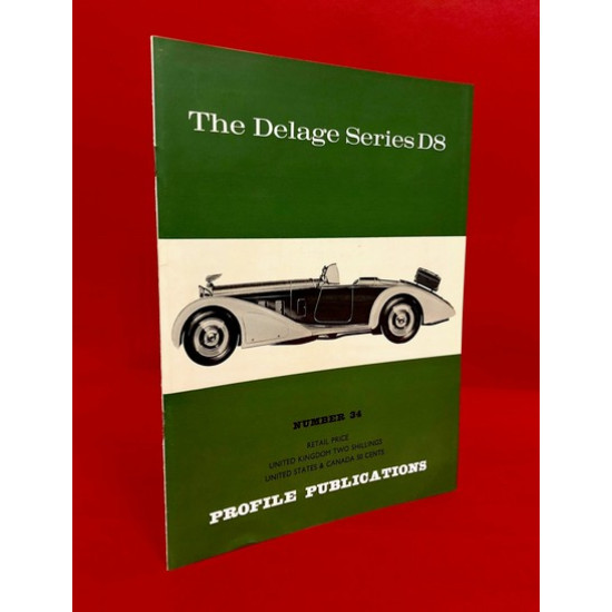 Profile Publications No 34: The Delage Series D8