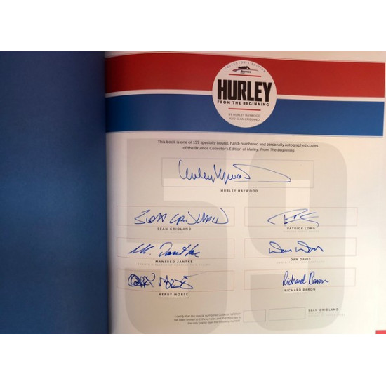 Hurley From The Beginning - Brumos Collector's Edition Hurley From The Beginning - Brumos Collector's Edition