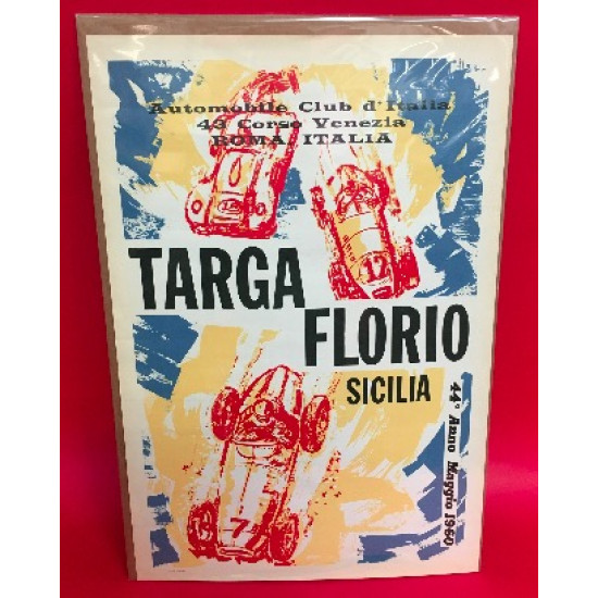 Targa Florio 44 Anno Maggio 1960 Race Poster