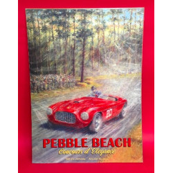 65th Annual Pebble Beach Concours D'Elegance 2015 Official Event Poster