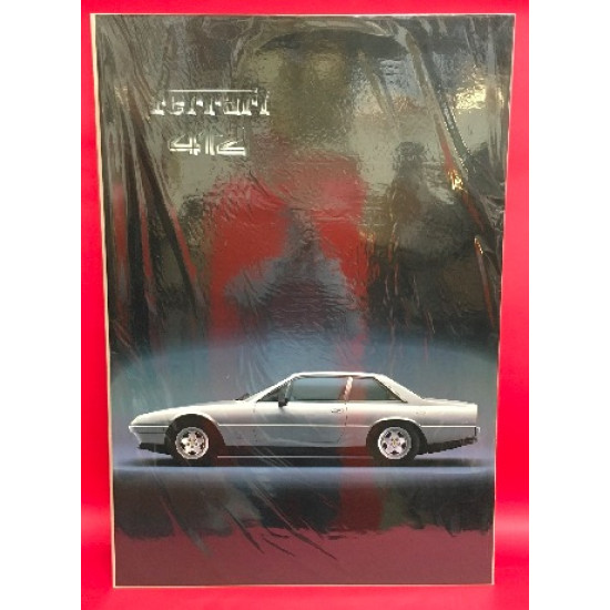 Ferrari 412 Official Factory Poster
