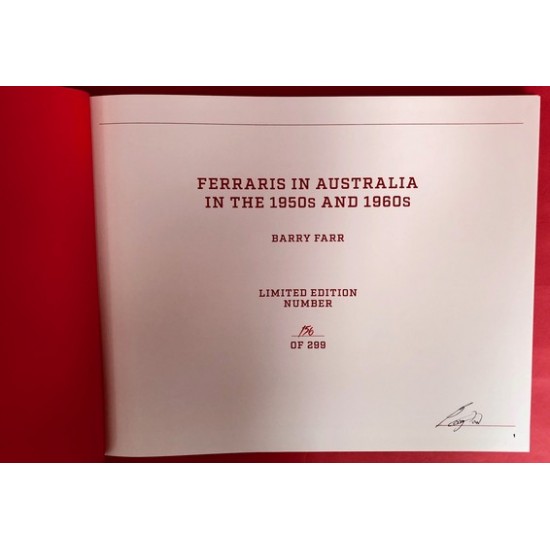 Ferraris In Australia In The 1950s And 1960s