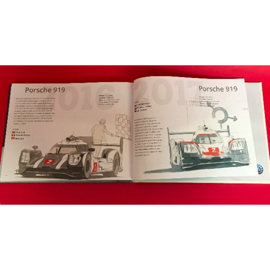 Les 24 Heures Du Mans - 150 Aquarelles De Yahn Janou