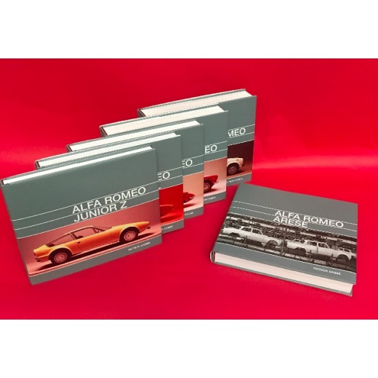 Alfa Romeo Tipo 105 - Set of 6 Books