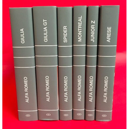 Alfa Romeo Tipo 105 - Set of 6 Books