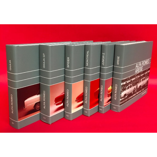 Alfa Romeo Tipo 105 - Set of 6 Books