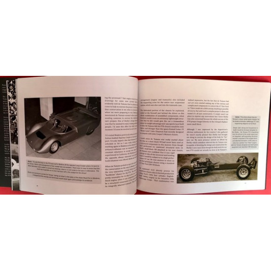 The Road to Modena - Origins and History of the Shelby - De Tomaso P70 Can-Am Sports Racer - Signed