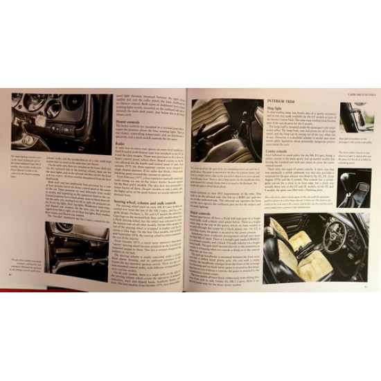 Factory Original Ford Capri Mk II & Mk III - The Originality Guide to all Capri models 1974 to 1987