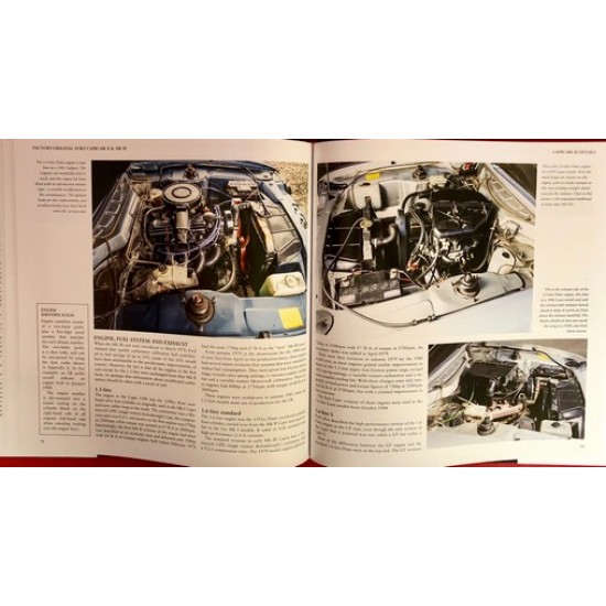 Factory Original Ford Capri Mk II & Mk III - The Originality Guide to all Capri models 1974 to 1987