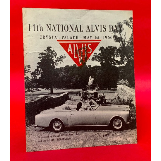 11th National Alvis Day Crystal Palace. May 1st,1966