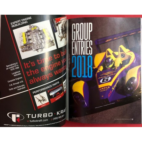 2018 Porsche Rennsport Reunion VI Program