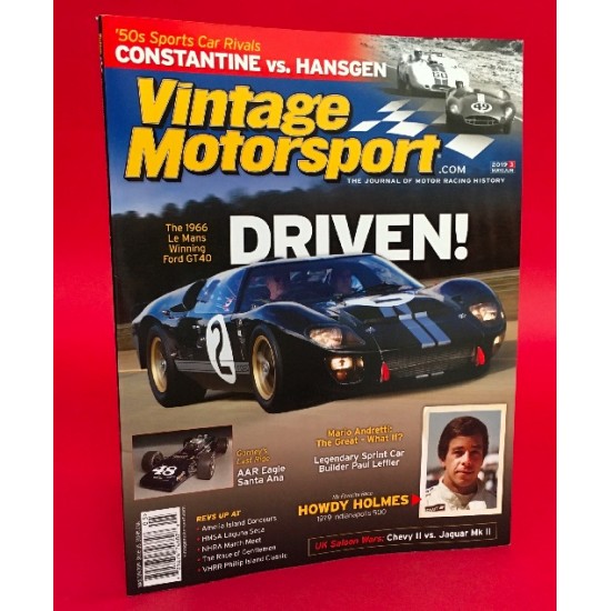 Vintage Motorsport The Journal Of Motor Racing History May/Jun 2019.3 Vintage Motorsport The Journal Of Motor Racing History May/Jun 2019.3