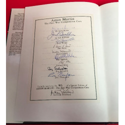 Aston Martin The Post-War Competition Cars - Special Signed Ediiton Aston Martin The Post-War Competition Cars - Special Signed Ediiton