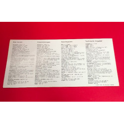 Lamborghini Islero Brochure