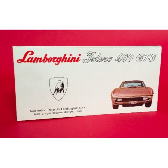 Lamborghini Islero 400 GTS Brochure