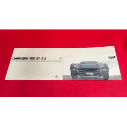 Lamborghini 400 GT 2+2 Brochure