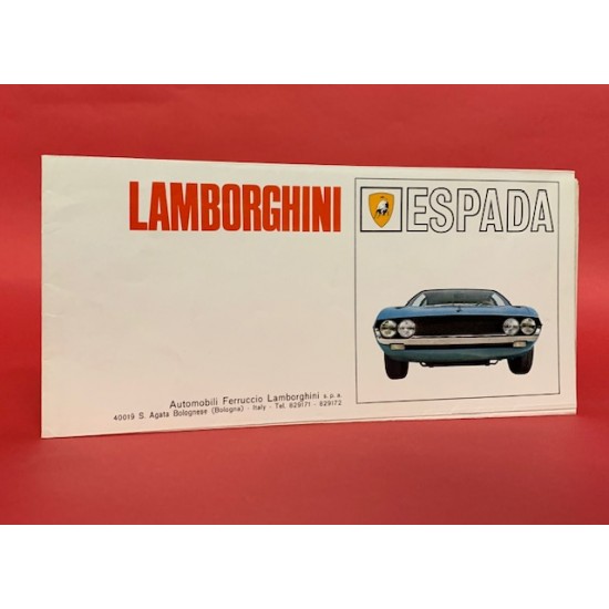 Lamborghini Espada Brochure