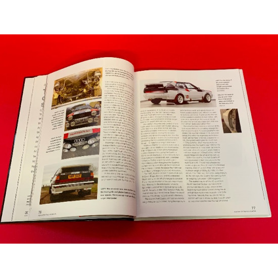 Audi Quattro Rally Car 1980 to 1987 (Includes Group 4 & Group B Rally Cars) Enthusiasts Manual