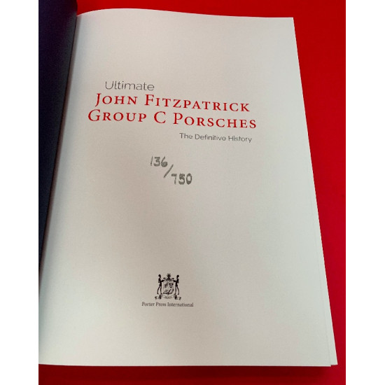 Ultimate Cars 1: John Fitzpatrick Group C Porsches - The Definitive History