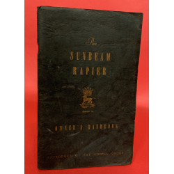 The Sunbeam Rapier Series III Owner's Handbook