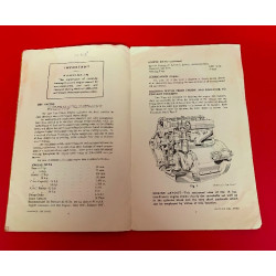 Instruction Book of Lea-Francis Cars 12 and 14 hp Model