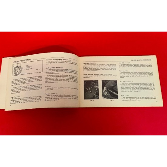 Triumph TR4 Owner's Handbook