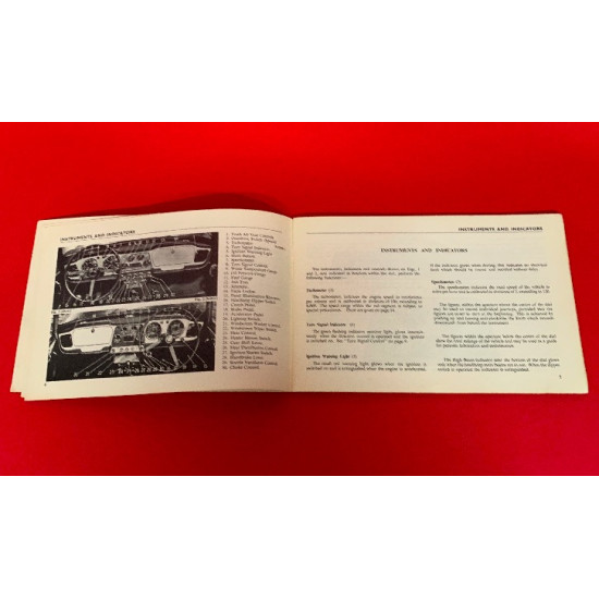 Triumph TR4 Owner's Handbook