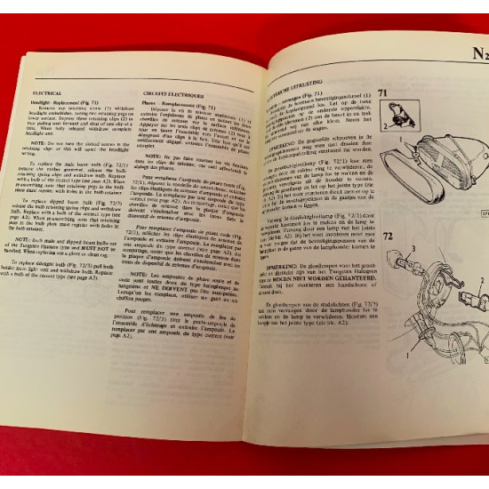Jaguar XJS Driver's Handbook - Multlanguage