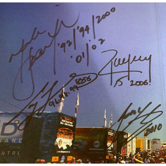 V8 Supercars The Whole Story - Signed by 7 Champions V8 Supercars The Whole Story - Signed by 7 Champions