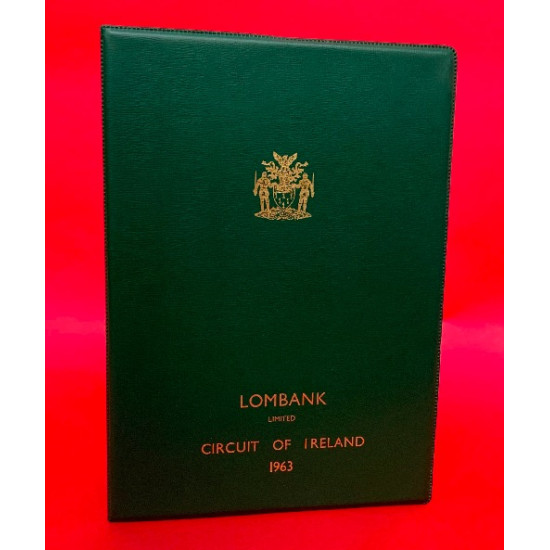 Lombank Limited Circuit of Ireland International Rally 1963 Competitor Pack