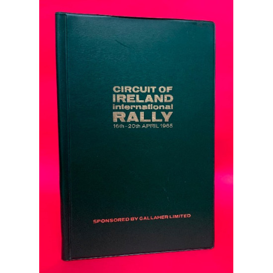 Circuit of Ireland International Rally 1965 Competitor Pack