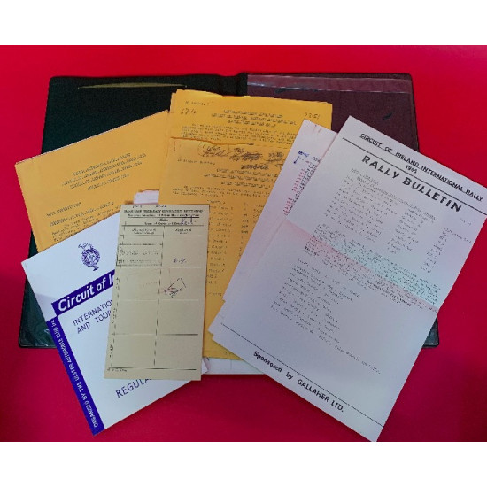 Circuit of Ireland International Rally 1965 Competitor Pack