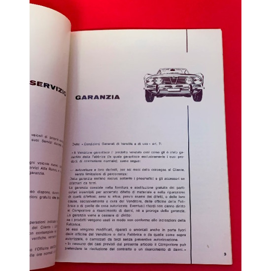 Alfa Romeo 2000 GT Veloce - Uso E Manutenzione