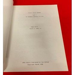 Ferrari Serial Numbers Part I - Odd Numbered Sequence to 21399 Ferrari Serial Numbers Part I - Odd Numbered Sequence to 21399