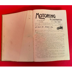 Motoring Illustrated Vols I-II 1902 - Bound