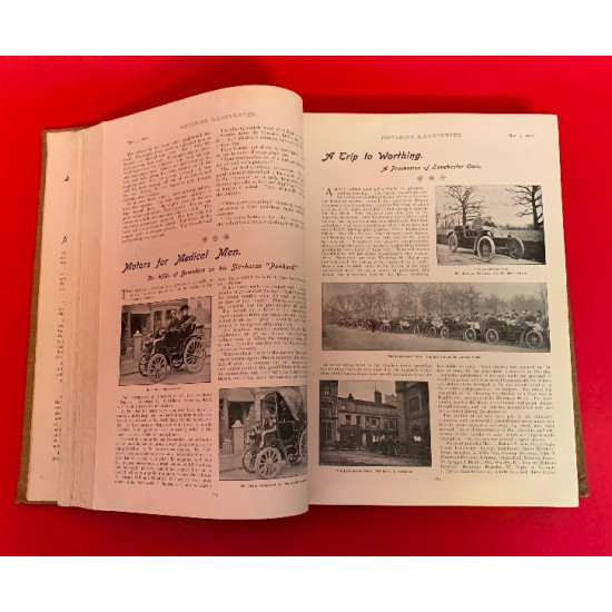 Motoring Illustrated Vols I-II 1902 - Bound
