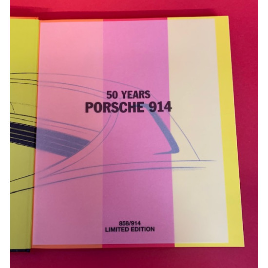 50 Years Porsche 914 - Limited Edition 50 Years Porsche 914 - Limited Edition